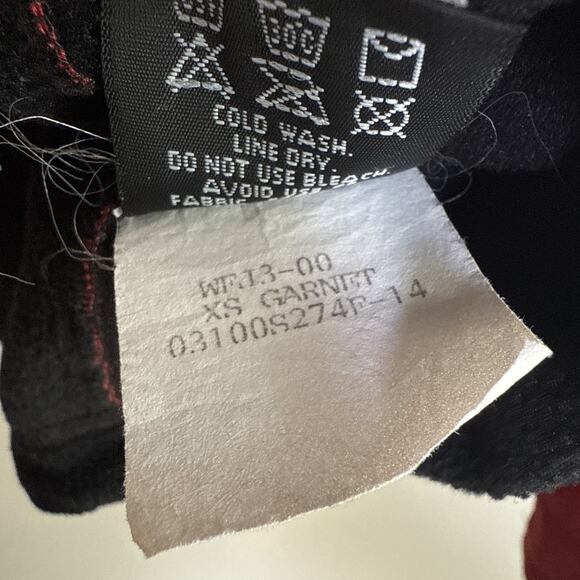 Arc'teryx Gamma SV Women’s XS Soft Shell Jacket Polartec Fleece Line Garnet 00’s - Picture 7 of 7